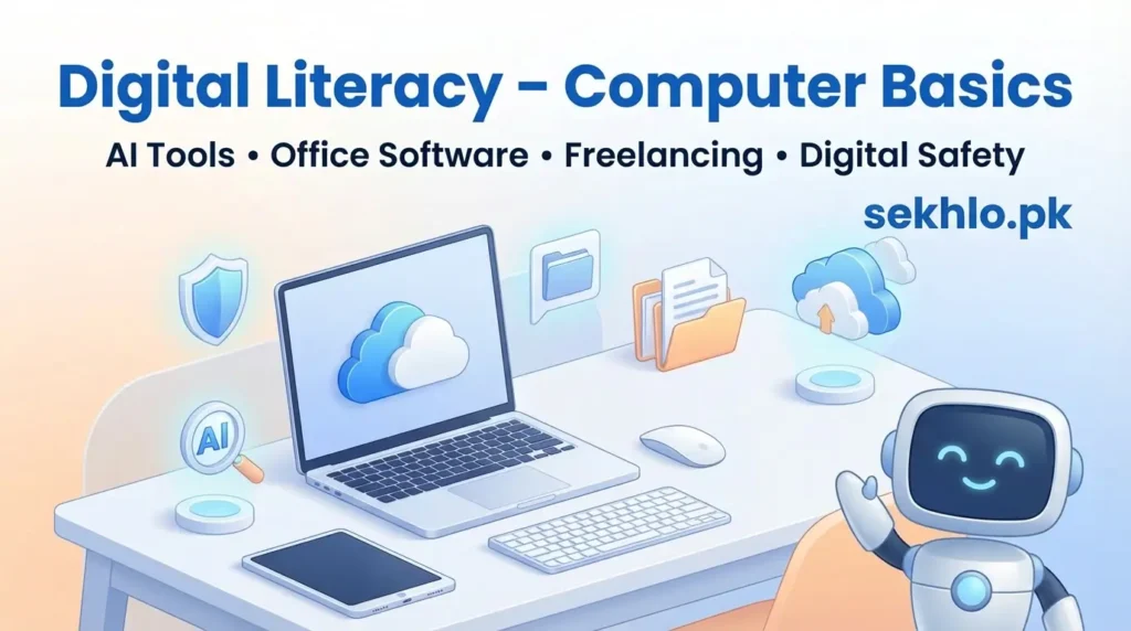 Digital Literacy – Computer Basic Course – Sekhlo.pk